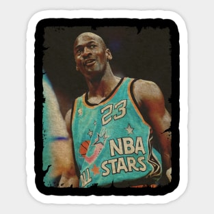 Michael Jordan in 1996 All-Star Game MVP Sticker